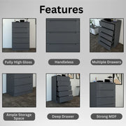 Astoria 5 Drawers Chest